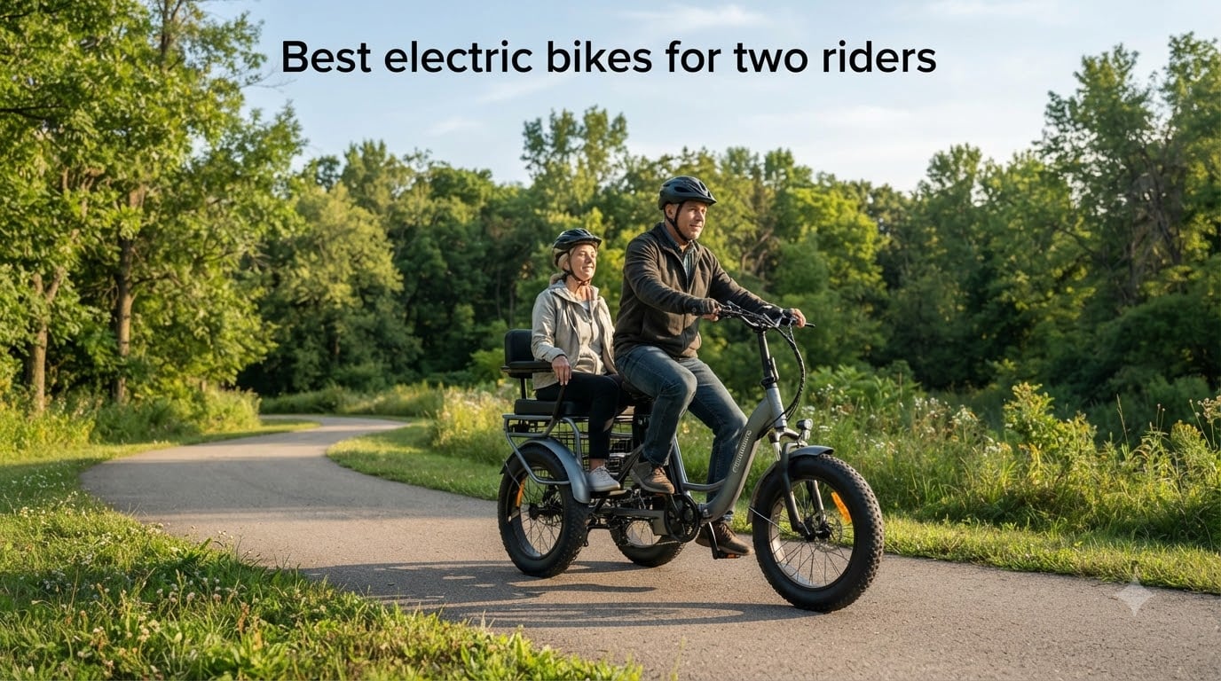 Best electric bikes for two riders