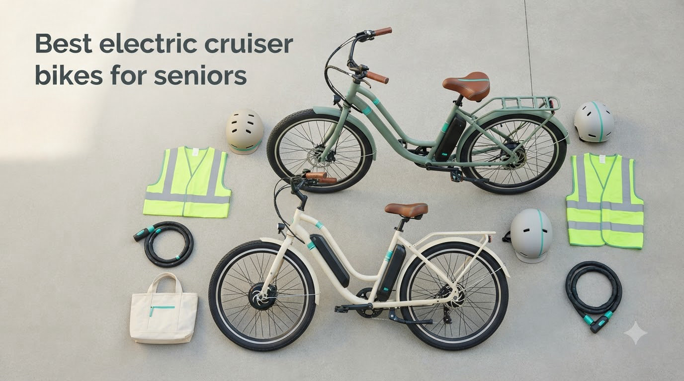 Best electric cruiser bikes for seniors