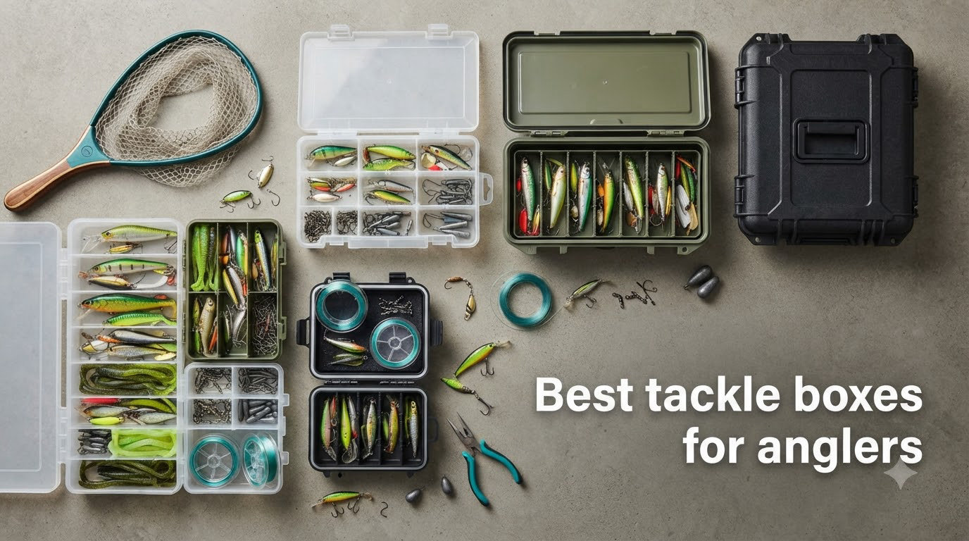 Best tackle boxes for anglers