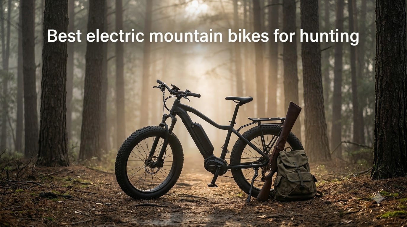 Best electric mountain bikes for hunting