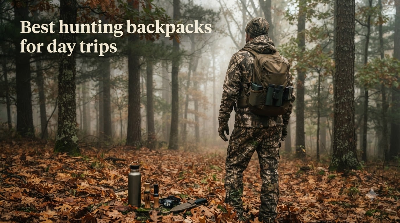 Best hunting backpacks for day trips
