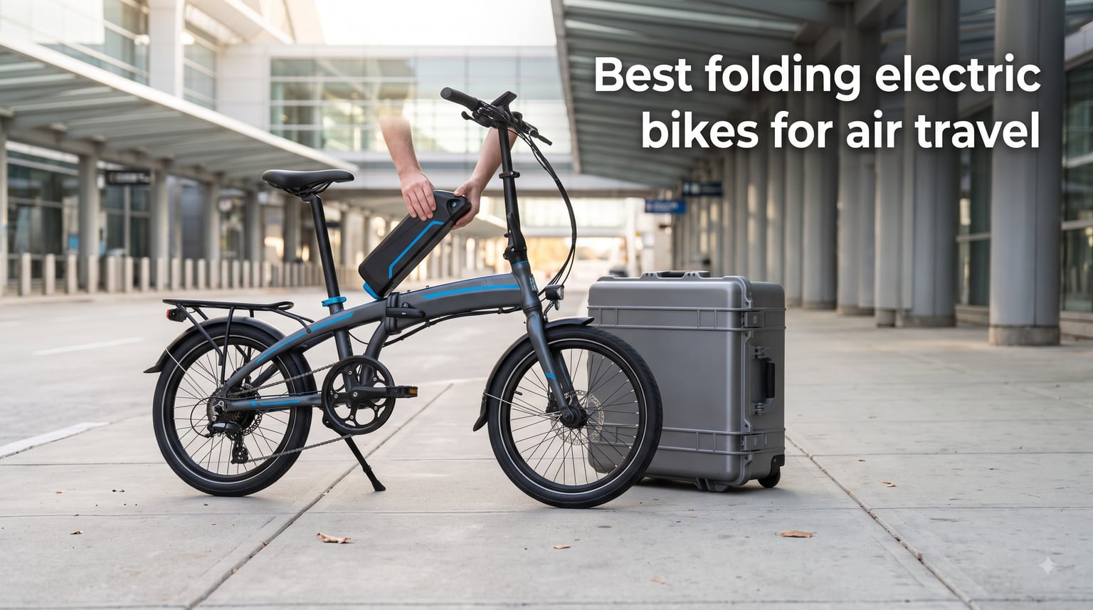 Best folding electric bikes for air travel