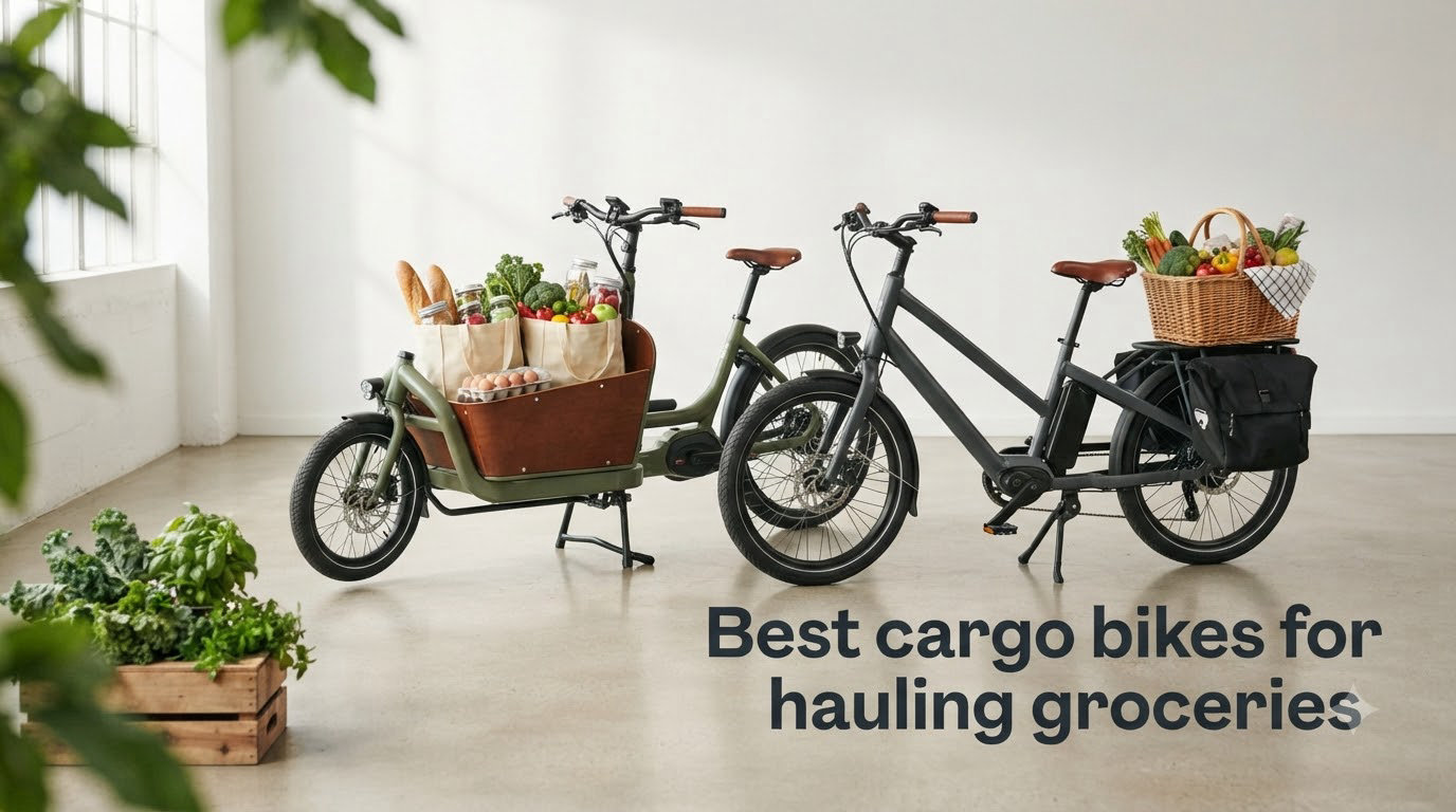 Best cargo bikes for hauling groceries