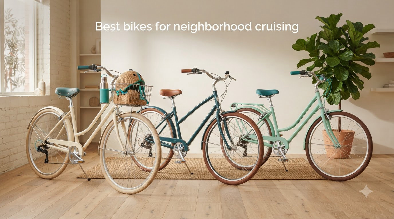Best bikes for neighborhood cruising