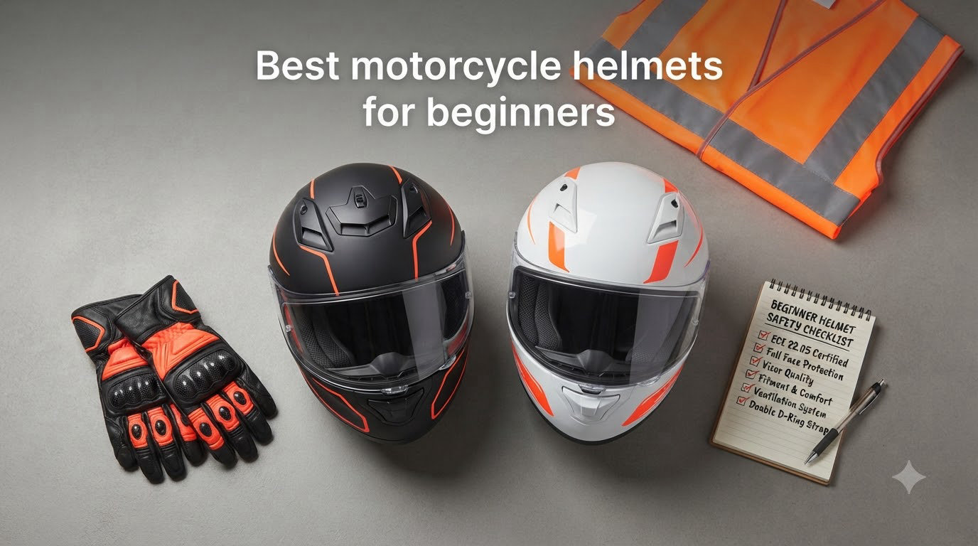 Best motorcycle helmets for beginners