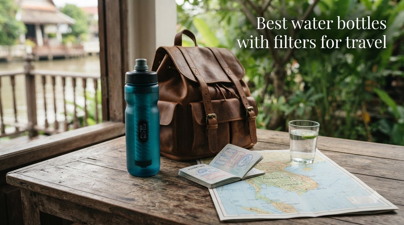 Best water bottles with filters for travel