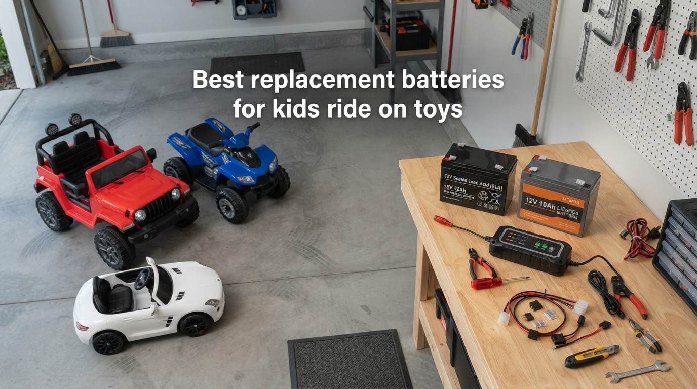 Best replacement batteries for kids ride on toys