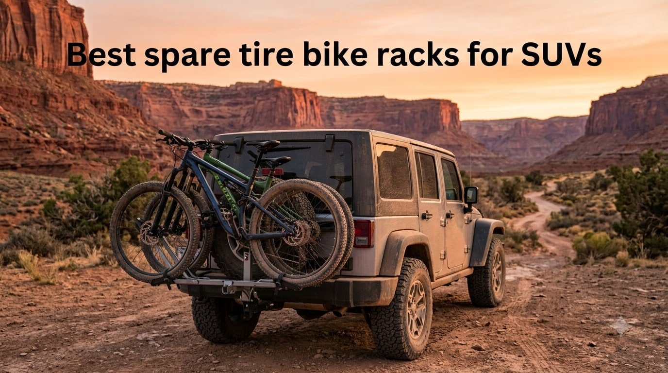 Best spare tire bike racks for SUVs