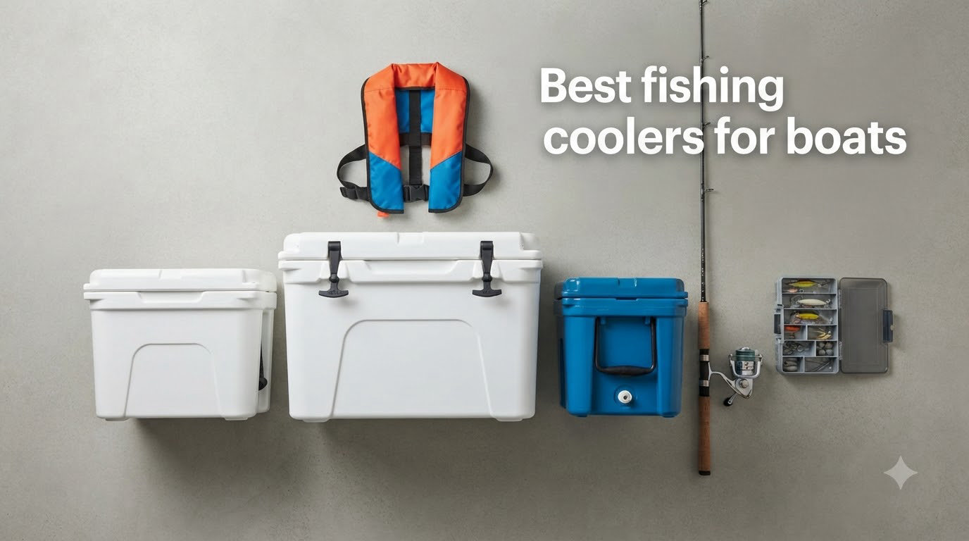 Best fishing coolers for boats