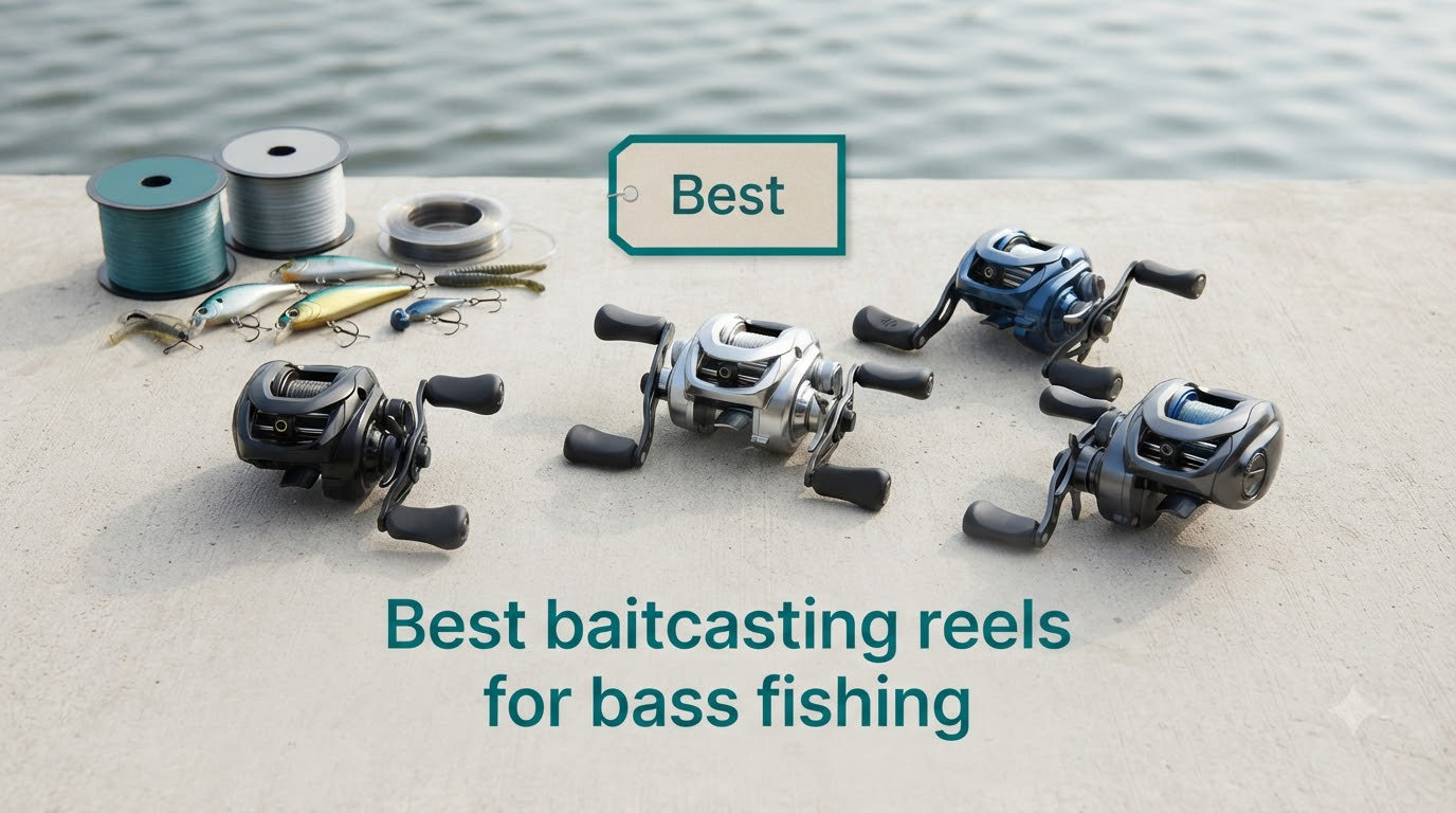 Best baitcasting reels for bass fishing