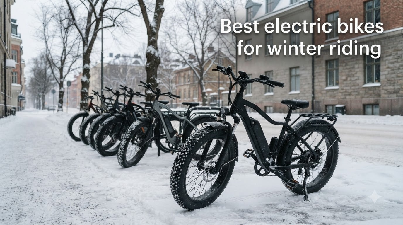 Best electric bikes for winter riding