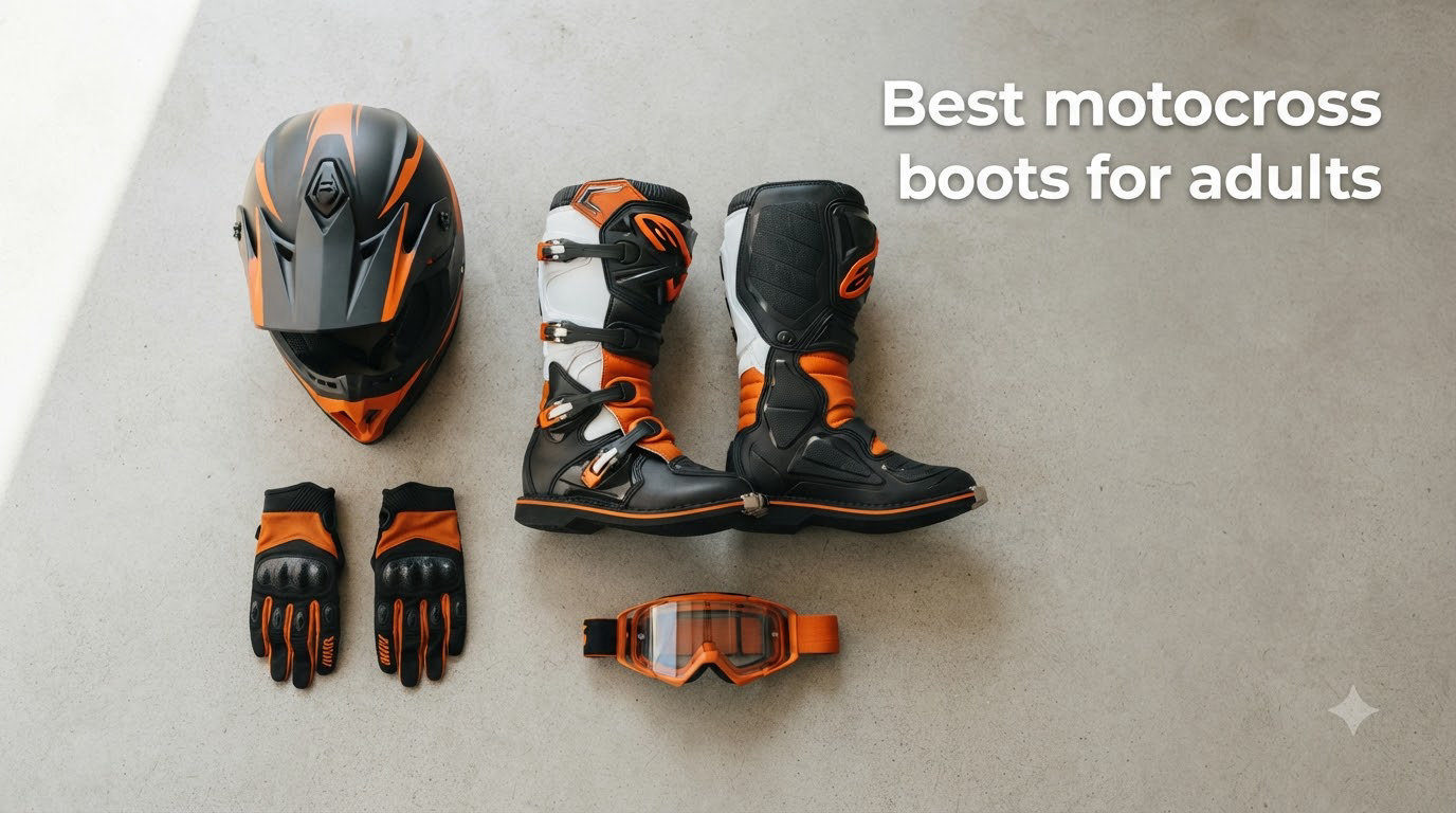 Best motocross boots for adults