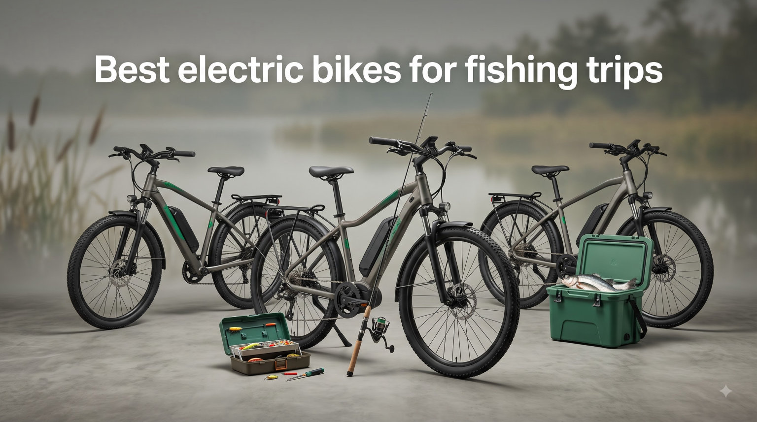 Best electric bikes for fishing trips