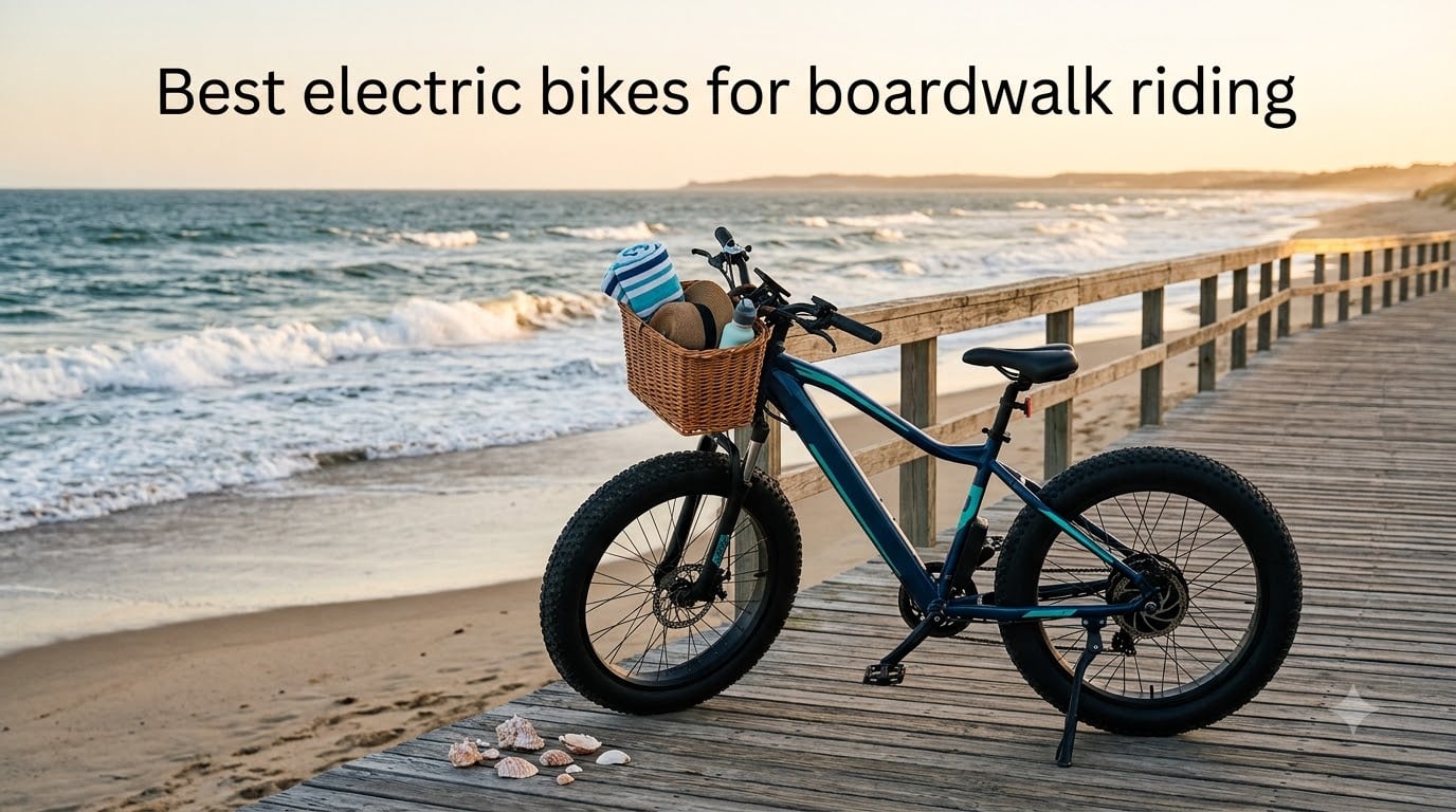 Best electric bikes for boardwalk riding