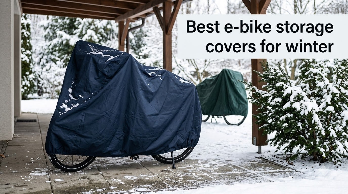 Best e-bike storage covers for winter