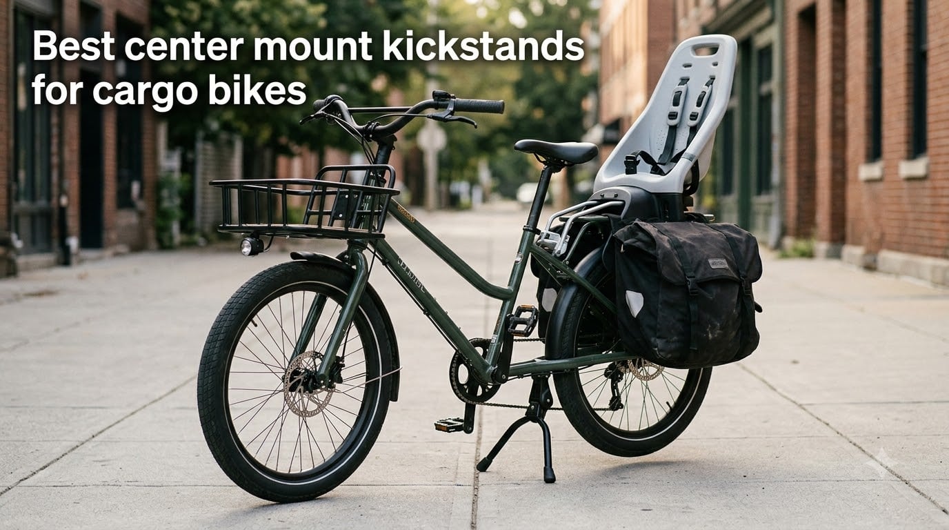 Best center mount kickstands for cargo bikes