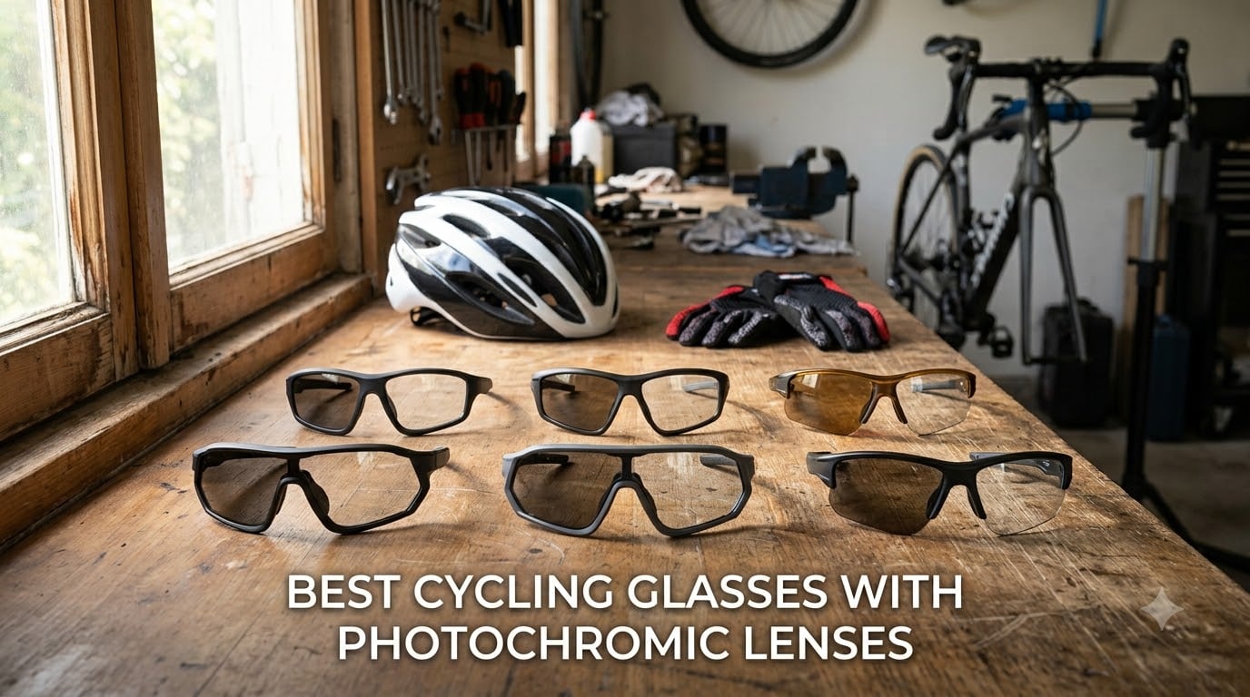 Best cycling glasses with photochromic lenses