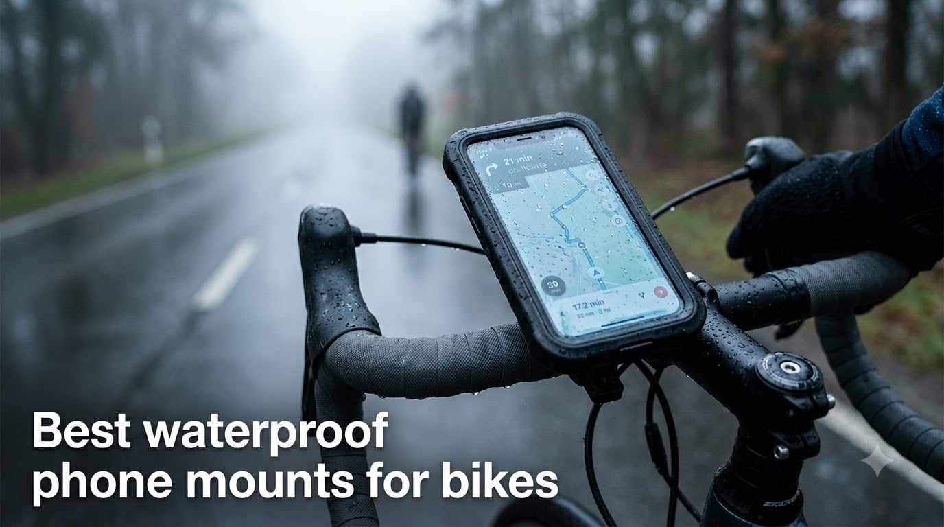 Best waterproof phone mounts for bikes