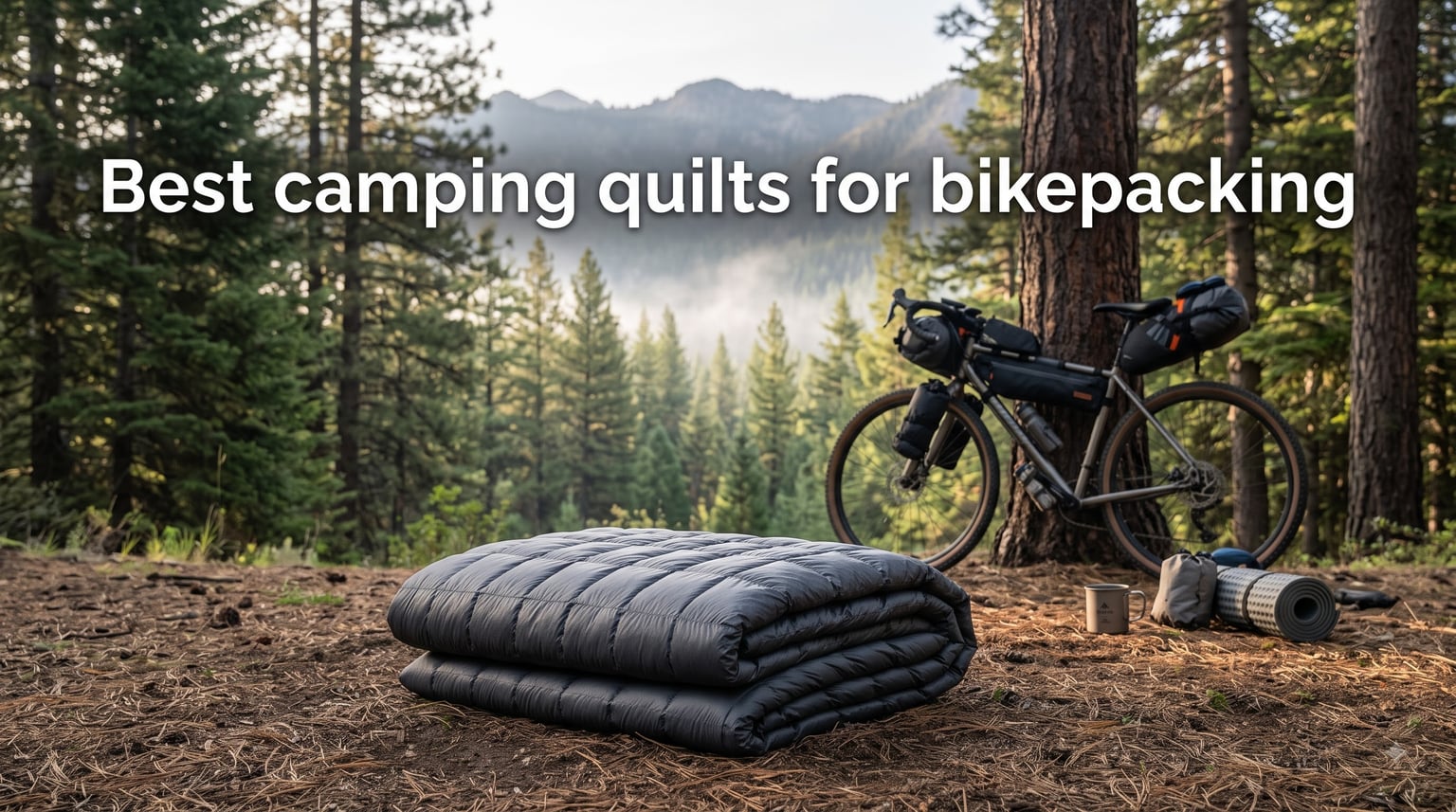 Best camping quilts for bikepacking
