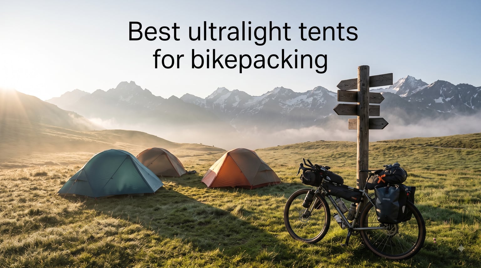 Best ultralight tents for bikepacking