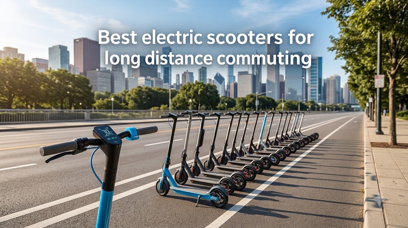 Best electric scooters for long distance commuting