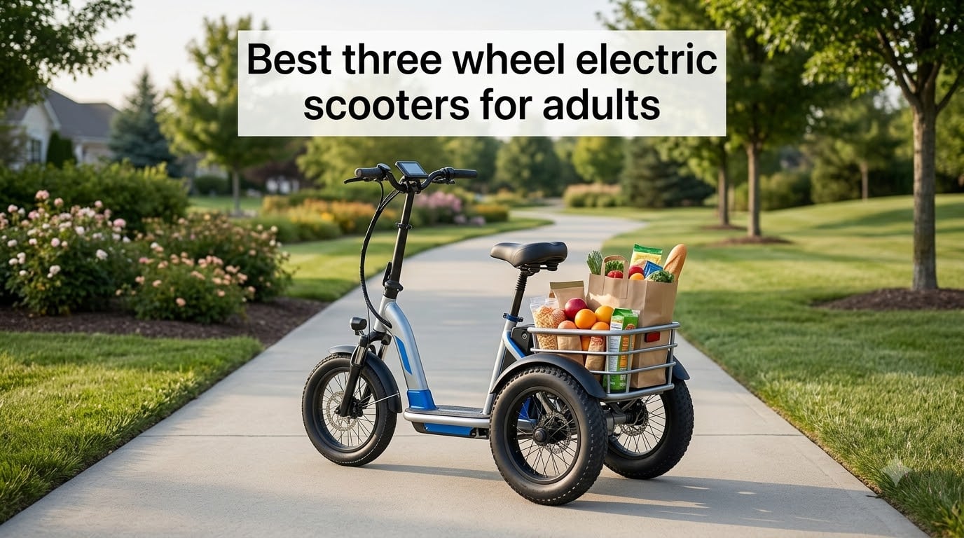Best three wheel electric scooters for adults
