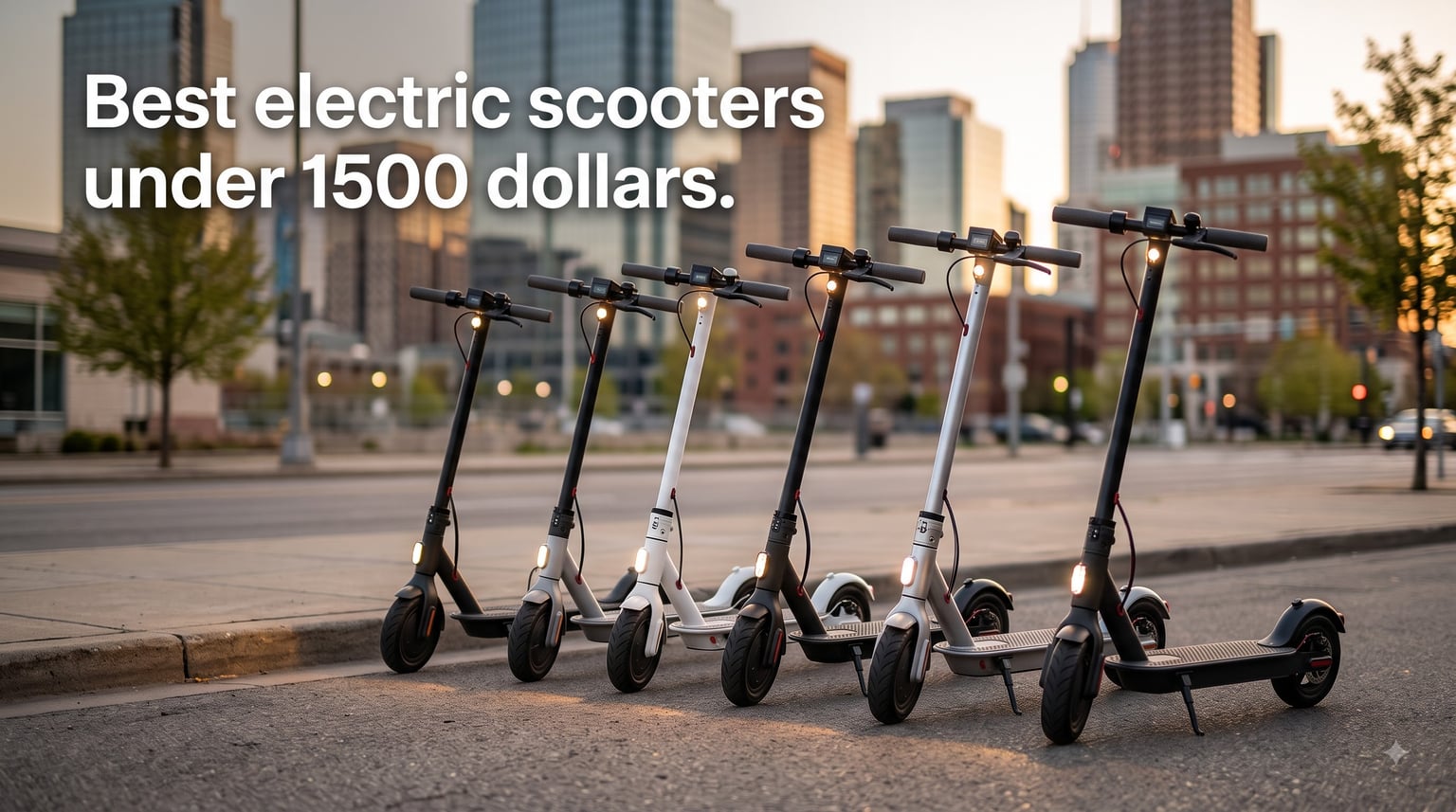 Best electric scooters under 1500 dollars