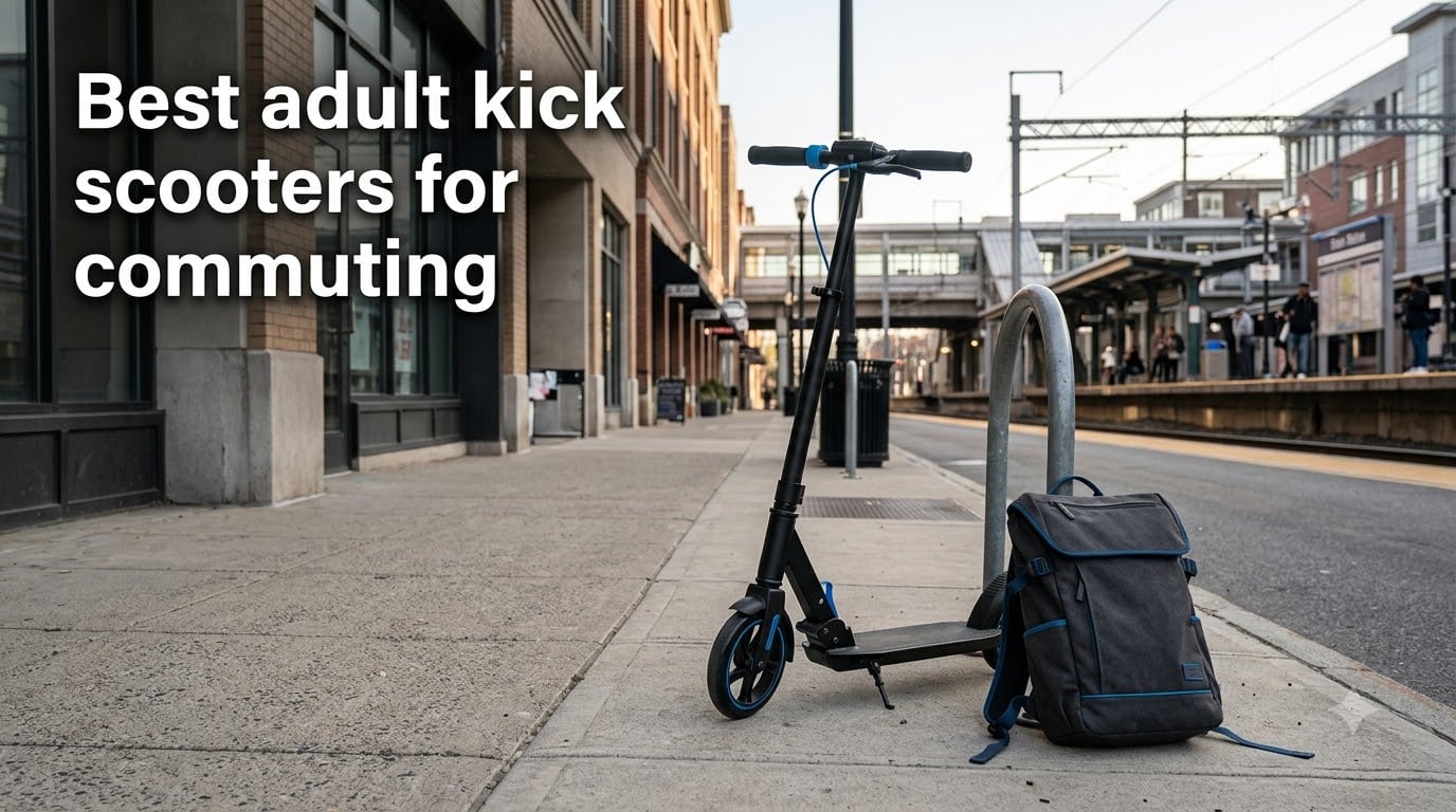 Best adult kick scooters for commuting