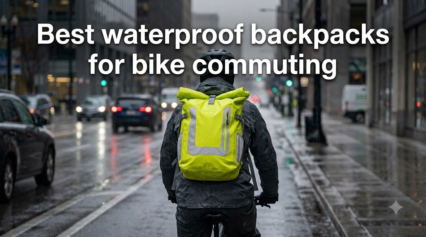 Best waterproof backpacks for bike commuting