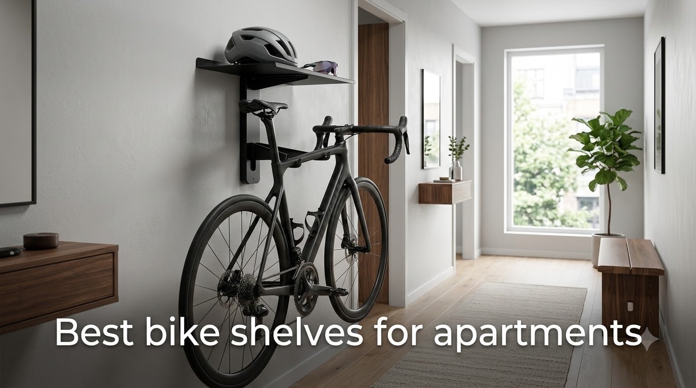 Best bike shelves for apartments