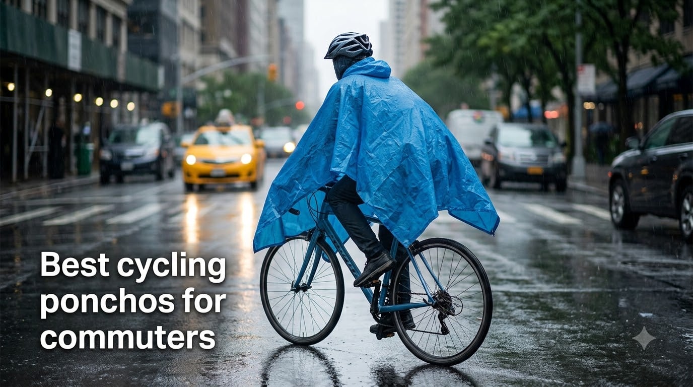 Best cycling ponchos for commuters