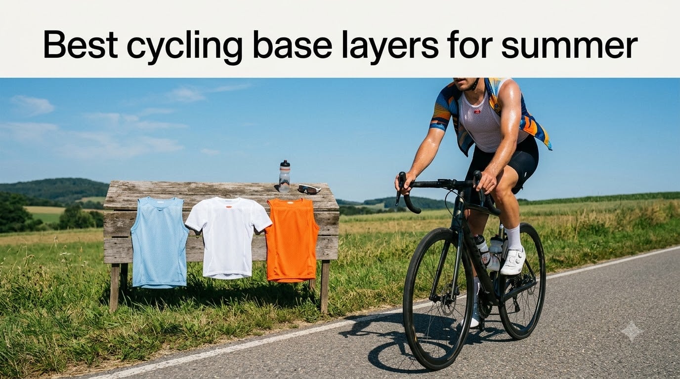 Best cycling base layers for summer