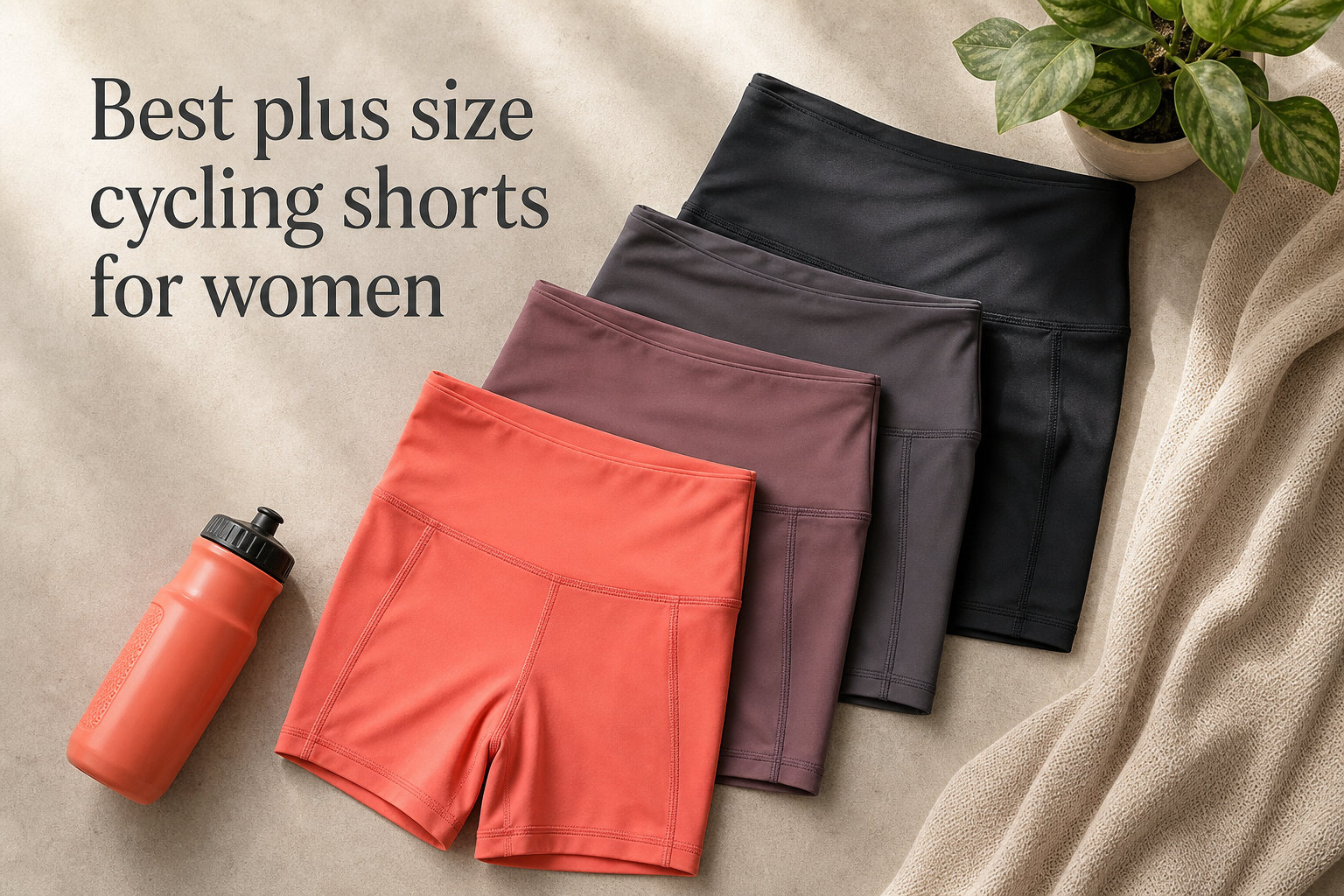 Best plus size cycling shorts for women