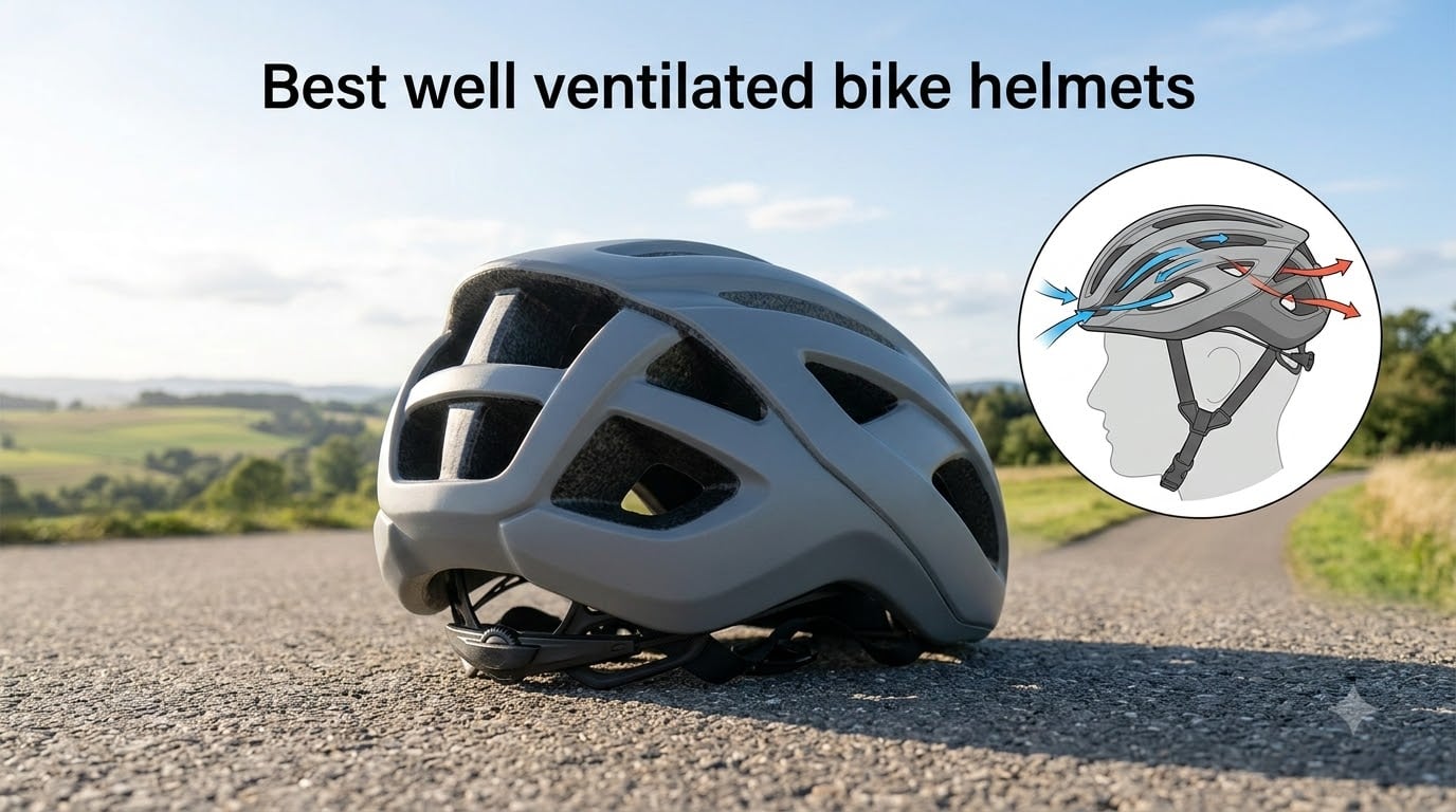 Best well ventilated bike helmets