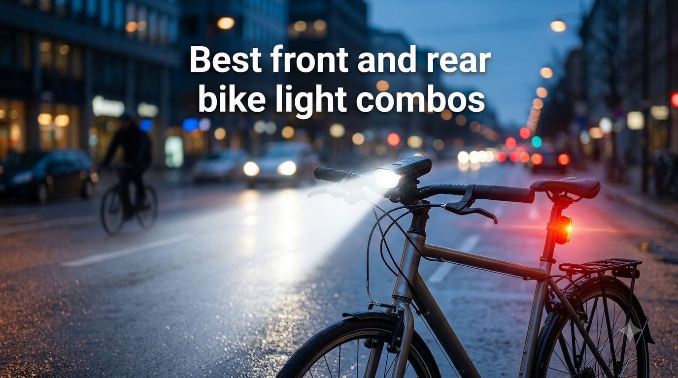 Best front and rear bike light combos