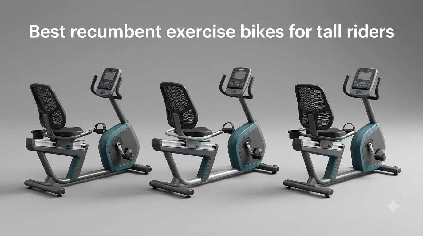 Best recumbent exercise bikes for tall riders