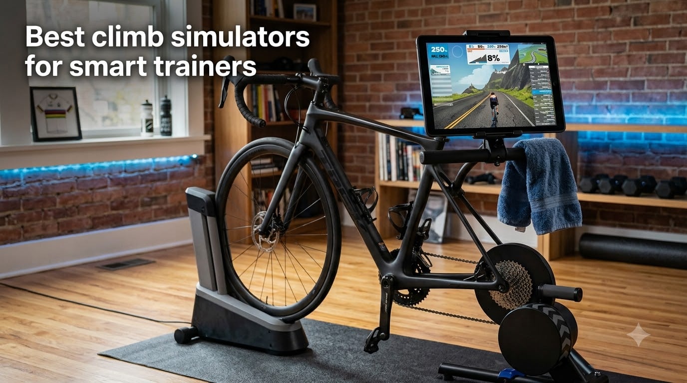 Best climb simulators for smart trainers