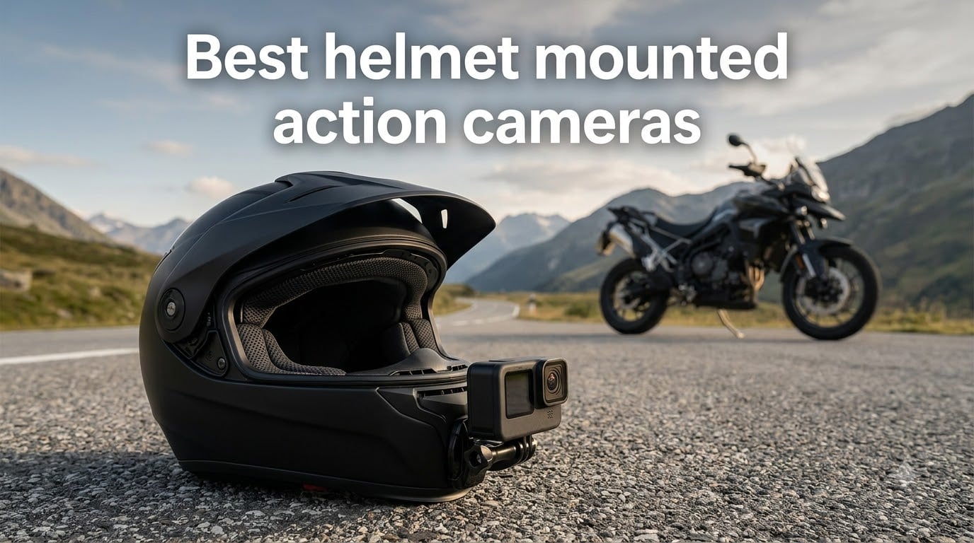 Best helmet mounted action cameras