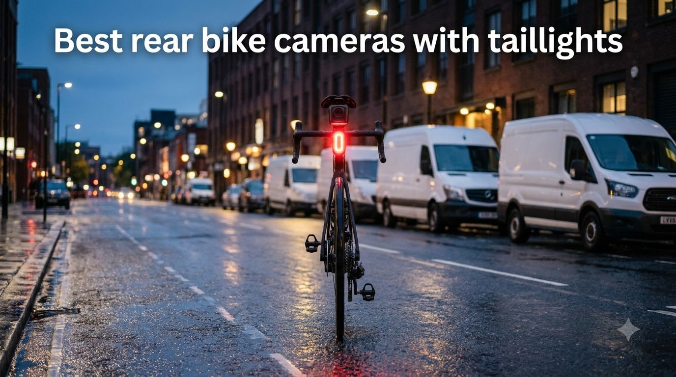 Best rear bike cameras with taillights