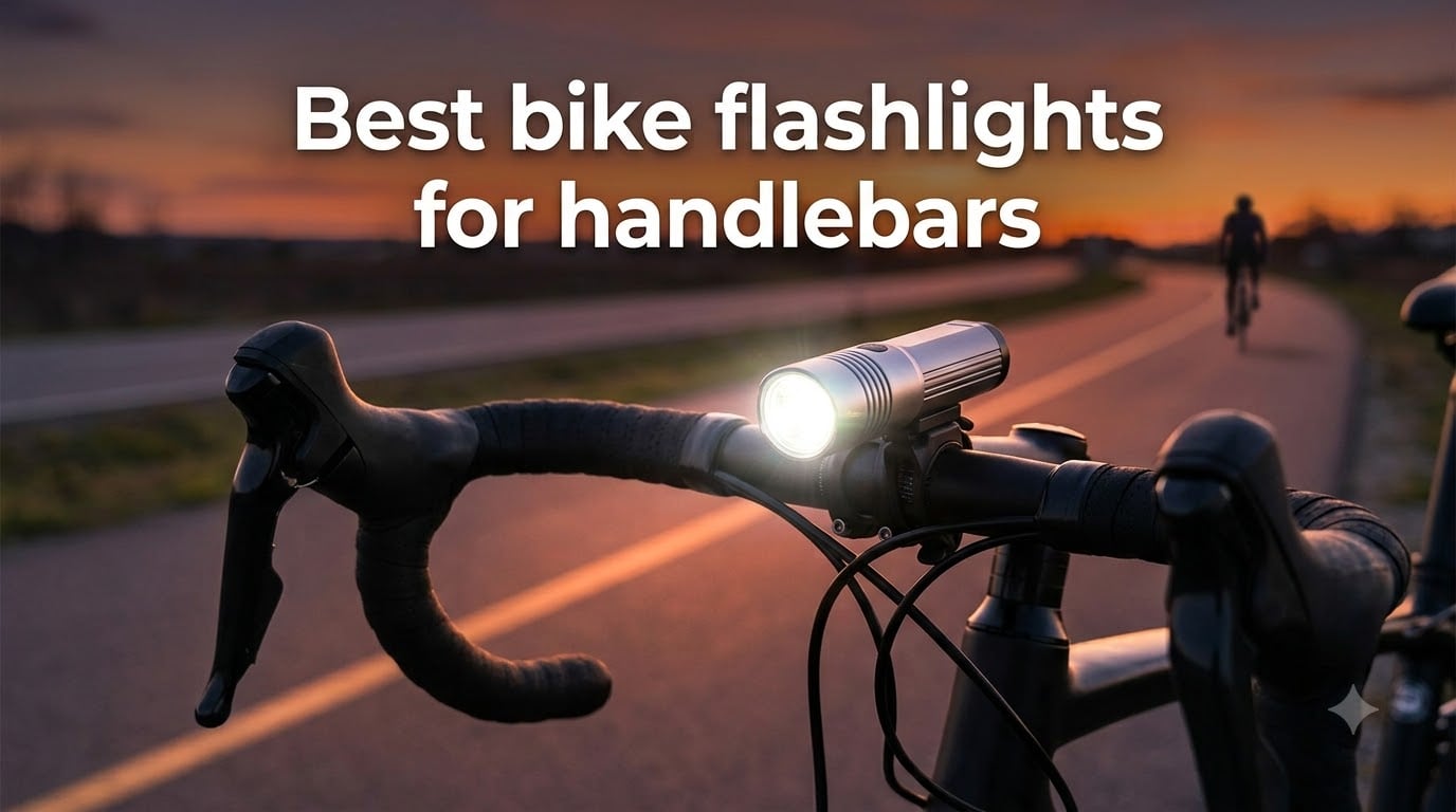 Best bike flashlights for handlebars