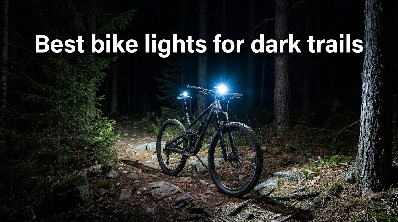 Best bike lights for dark trails