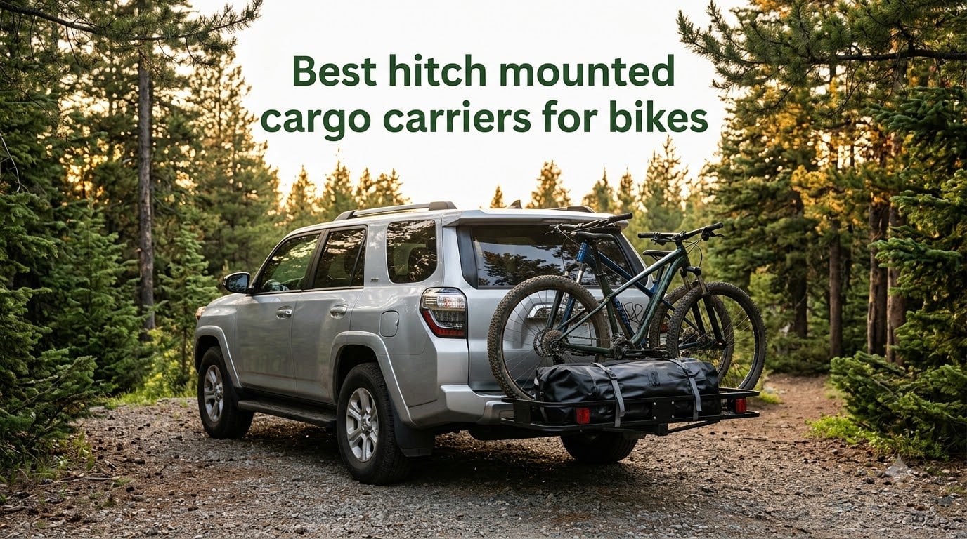 Best hitch mounted cargo carriers for bikes