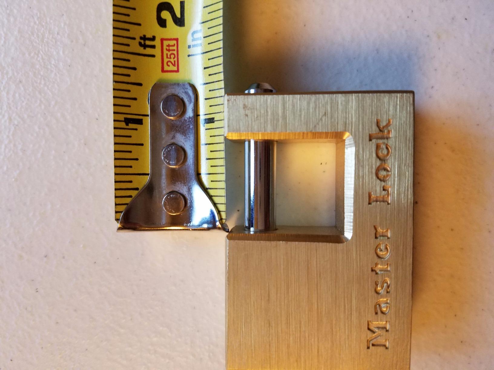 Master Lock 605DAT Shackle 15/16