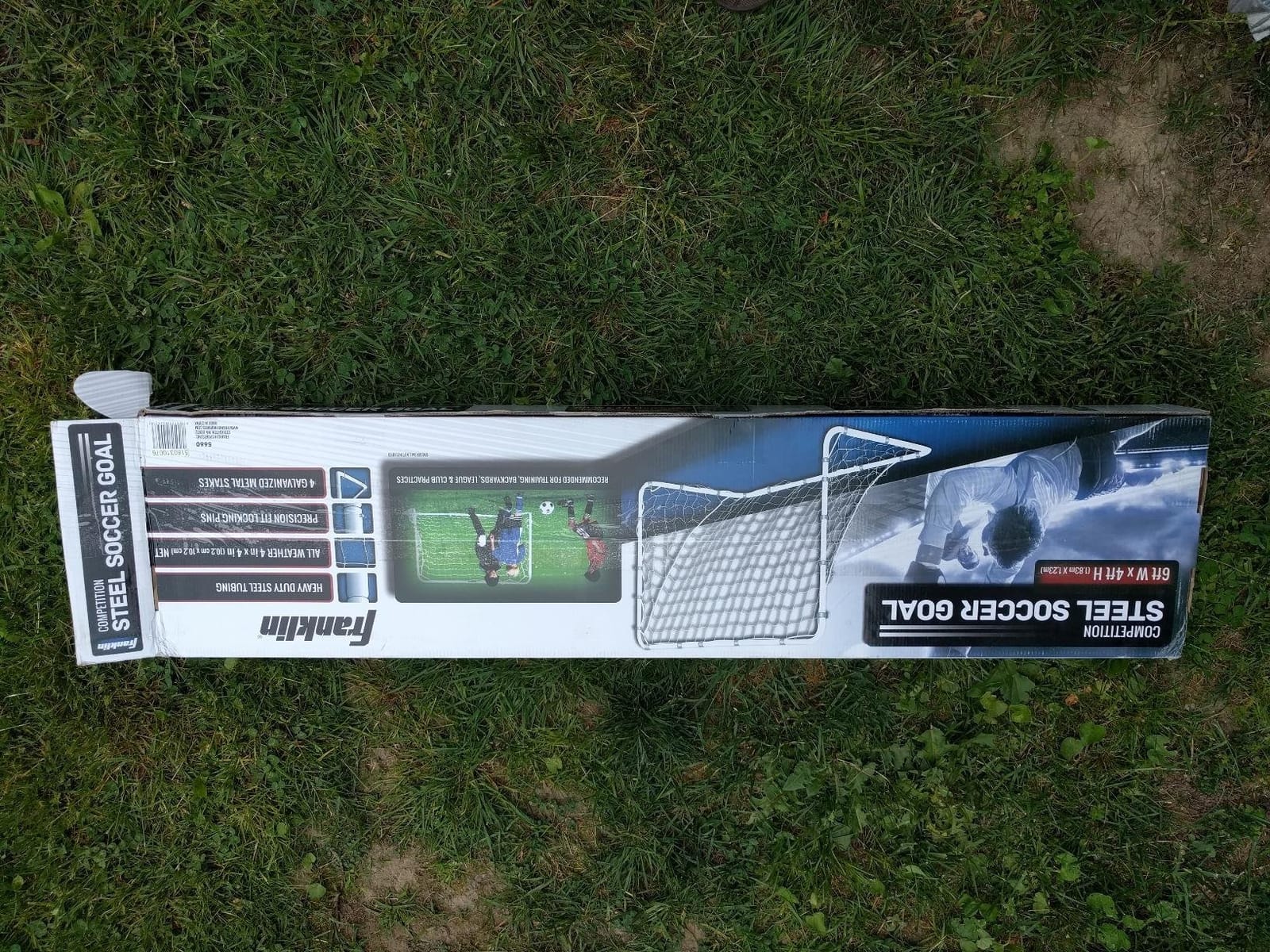 Franklin Sports Quick-Setup Steel Soccer Goal customer photo 1