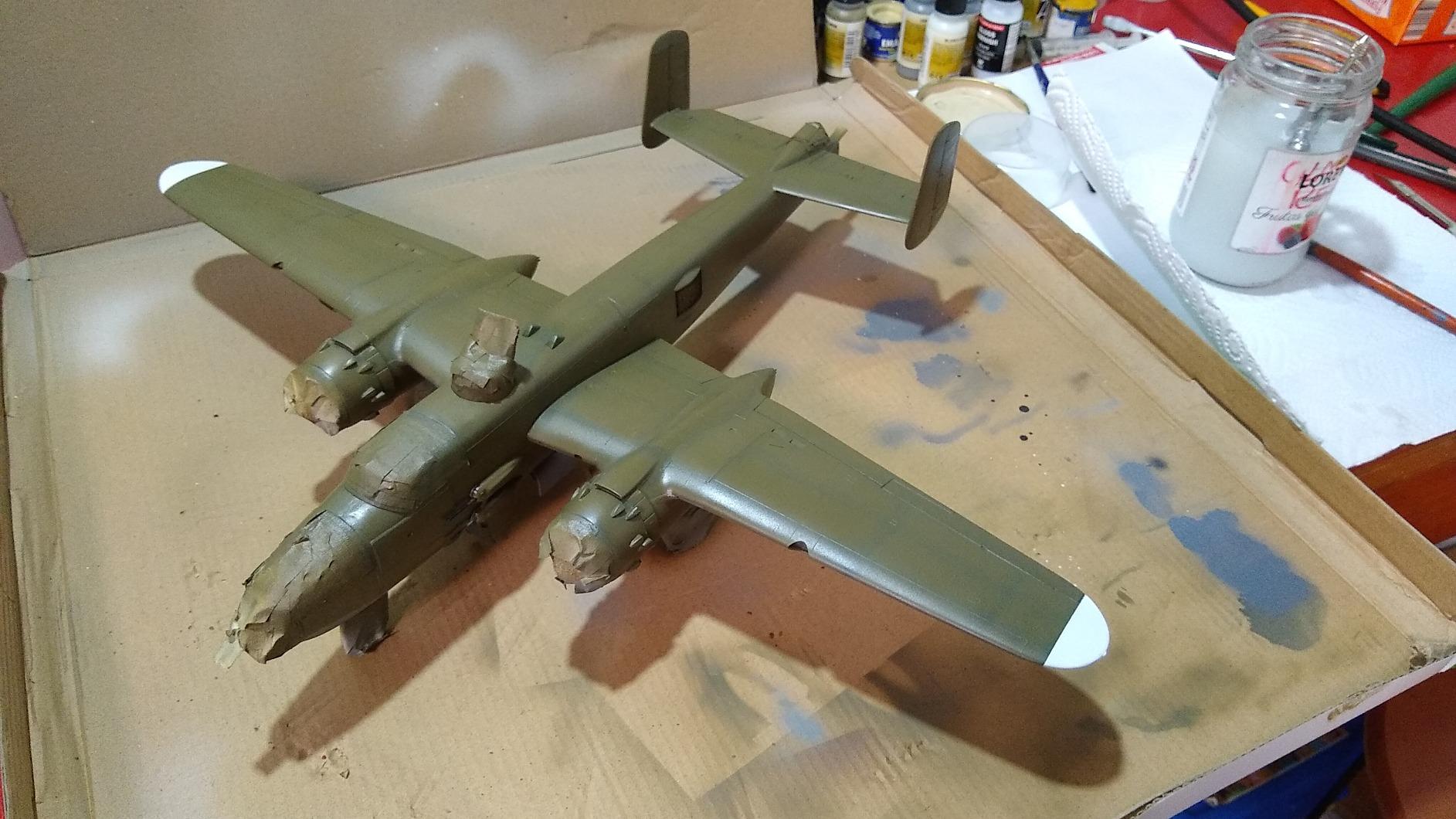 Revell 85-5512 B25J Mitchell 1:48 Scale Model Airplane Building Kit | Model 85-5512, 1:48 scale, 138 parts, skill level 4, detailed B25J Mitchell model airplane building kit for ages 12+ customer photo 1