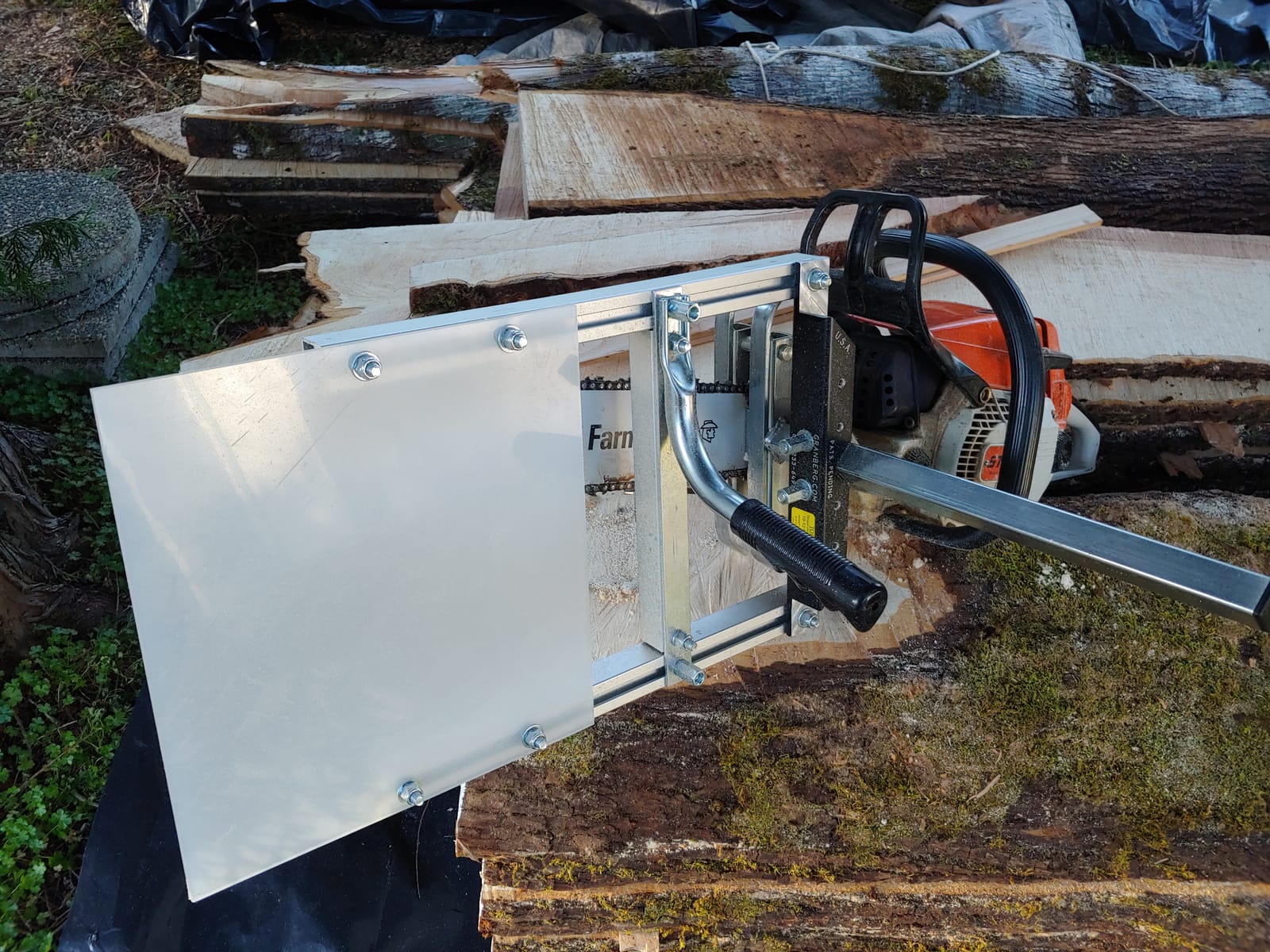 Granberg G777 Alaskan Small Log Mill, 16 to 20 Inch Chainsaw Bar Attachment customer photo 2