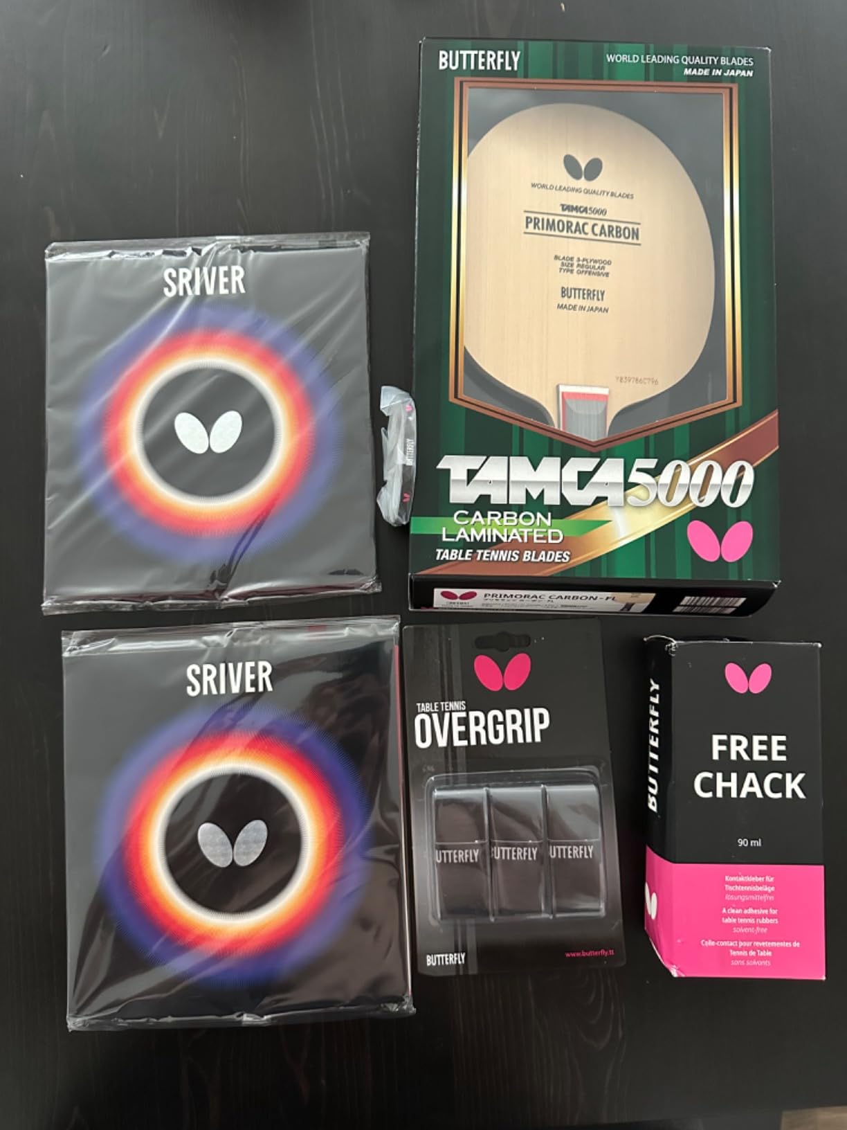 Butterfly Sriver Table Tennis Rubber customer photo 1