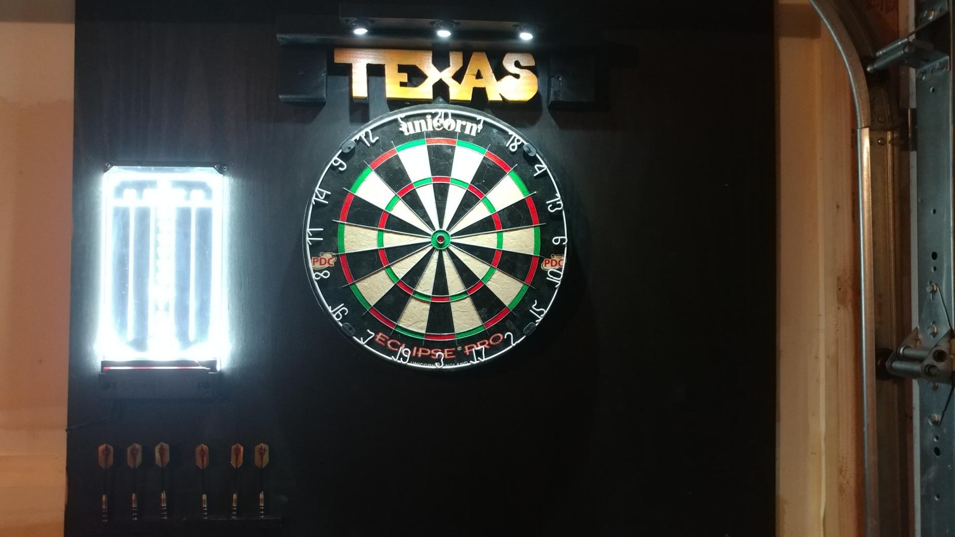 Unicorn Eclipse Pro & Ultra Championship Edition Bristle Steel Tip Dartboards - Ultra-Slim Wire, Staple-Free Bullseye-Increased Target Area, Premium Self-Healing Sisal, High-Vis Rotatable Number Ring customer photo 1