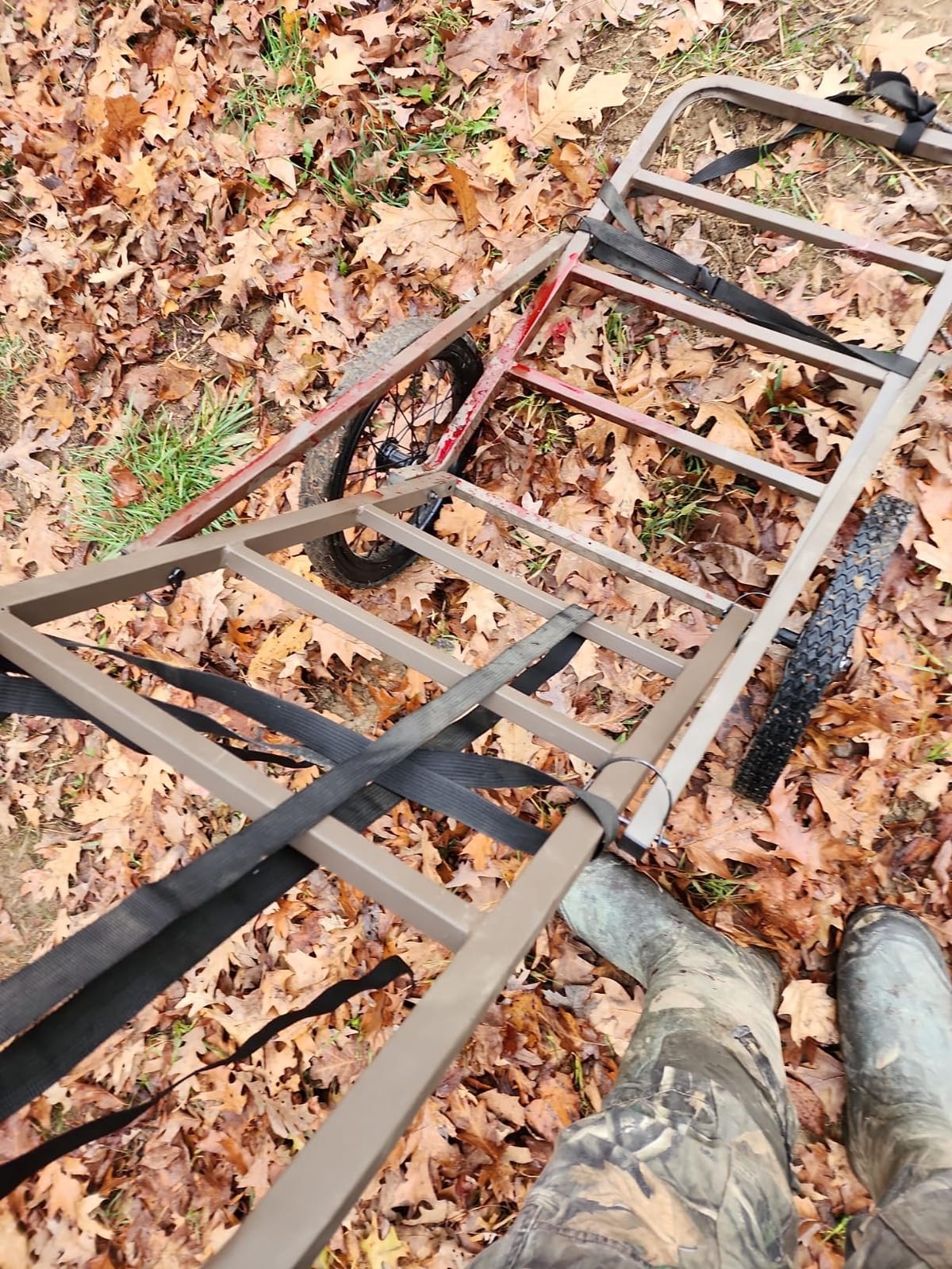 Guide Gear Deluxe Deer Cart, Game Hauler Hunting Gear Accessories, with Big Wheels customer photo 2