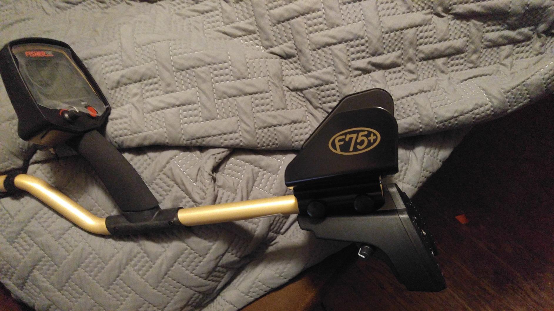 Fisher F75 Multi-Purpose Metal Detector customer photo 1
